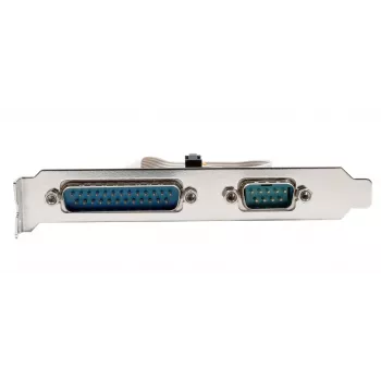 EXSYS EX-44083 Κάρτα PCIe 2 θυρών RS-232 σειριακή, ASIX AX99100, DB9, Low Profile