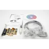 EXSYS EX-44354 Κάρτα PCIe 4 θυρών RS-232 σειριακή με βραχίονα Low-Profile, chipset FTDI