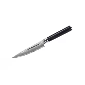 SAMURA Damascus Μαχαίρι γενικής χρήσης 125 mm, πυρήνας VG-10 67 στρώσεων, λαβή G-10