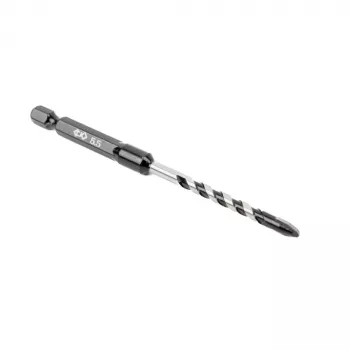C.K Tools T3115 055 τρυπάνι πλακιδίων με μύτη καρβιδίου 5,5 mm, εξαγωνικό στέλεχος 1/4 ίντσας