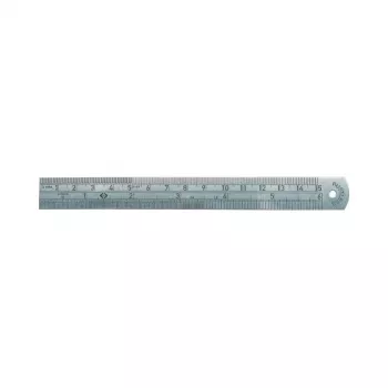 C.K Tools χάρακας ανοξείδωτου χάλυβα, 150 mm / 6 ίντσες, διαβάθμιση mm και ίντσας (T3530 06)