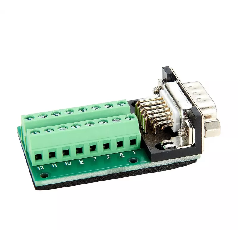 EXSYS EX-49022 προσαρμογέας βύσμα VGA αρσενικό σε 16-Pin Terminal Block