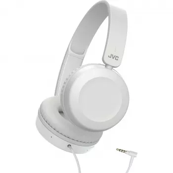 JVC ενσύρματα ακουστικά in-ear με μικρόφωνο, λευκά