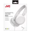 JVC ενσύρματα ακουστικά in-ear με μικρόφωνο, λευκά