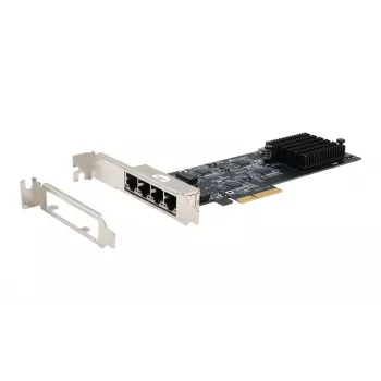 EXSYS Quad 5 Gigabit Ethernet PCIe x4 κάρτα (Realtek RTL8126) EX-60154