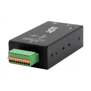 EXSYS EX-6131-2POE PoE σε RS-232 & RS-422/485 Serial Device Server με κιτ τοποθέτησης σε ράγα DIN και τοίχο