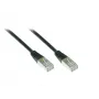 EXSYS Cat 5e FTP καλώδιο patch 1,5m μαύρο EX-K6170-1.5