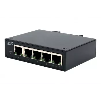 EXSYS 5-Port βιομηχανικός διακόπτης Ethernet, 10/100 Mbps, DIN-Rail, -40° έως +75°C EX-6200-T
