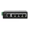 EXSYS 5-Port βιομηχανικός διακόπτης Ethernet, 10/100 Mbps, DIN-Rail, -40° έως +75°C EX-6200-T