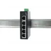 EXSYS 5-Port βιομηχανικός διακόπτης Ethernet, 10/100 Mbps, DIN-Rail, -40° έως +75°C EX-6200-T