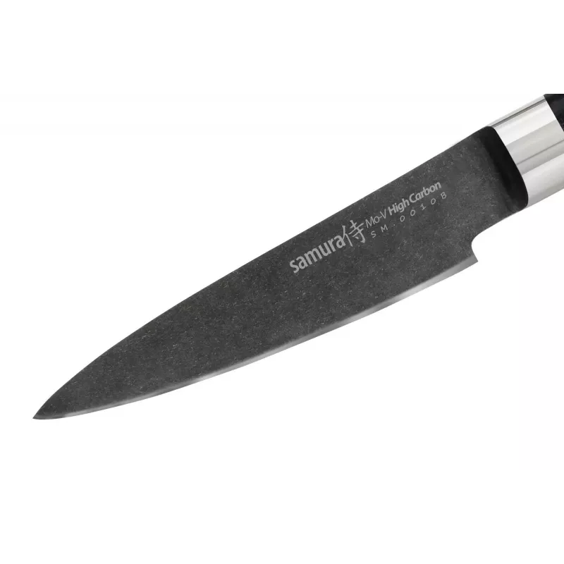 Samura Stonewash μαχαίρι ξεφλουδίσματος 90 mm μαύρο