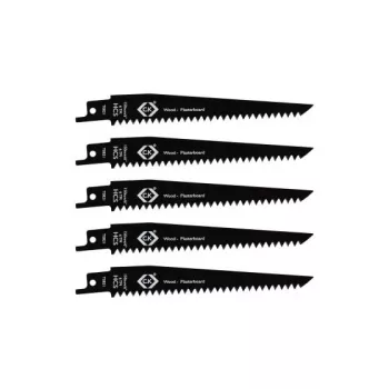 C.K Tools T0821 λεπίδες σέγας 6 TPI, 150 mm, συσκευασία 5 τεμ.