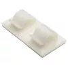 HellermannTyton RB8 βιδωτή στερέωση για δεματικά καλώδια, λευκό, πολυαμίδιο, 8 mm μέγιστη δέσμη, συσκευασία 100 τεμ.