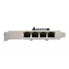 EXSYS EX-60104 Quad 1 Gigabit Ethernet PCIe x1 κάρτα (Realtek RTL8111H)