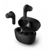 PHILIPS TAT2206BK/00 True Wireless In-Ear ακουστικά με θήκη φόρτισης, μαύρο