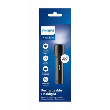 PHILIPS LED φακός SFL7003R/10 μαύρο