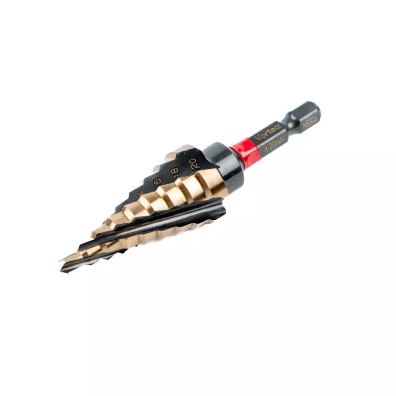 C.K T3016 SET σετ τρυπάνια βαθμίδων HSS-Co 4-12 mm, 4-20 mm, 6-32 mm (3 τεμ.)