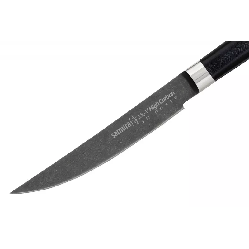 SAMURA Harakiri μαχαίρι στεκιού Stonewash 120mm