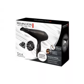 Remington Silk AC πιστολάκι μαλλιών, 2400W, μαύρο