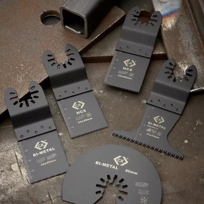 C.K Tools T0870 σετ λεπίδων πριονιού 5 τεμ. (λεπίδες σέγας junior & λεπίδες σέγας)