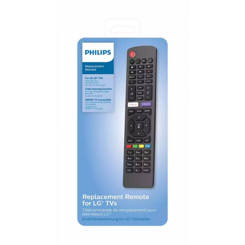 Philips SRP4030/10 universal τηλεχειριστήριο - υπέρυθρο 8 συσκευών, προγραμματισμένο, μαύρο