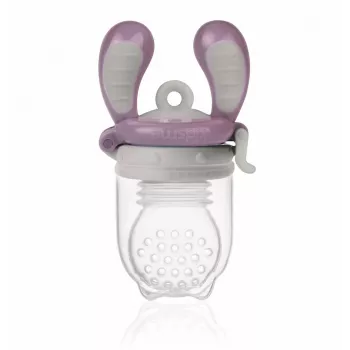 Kidsme Food Feeder Large Συσκευή σίτισης στερεών τροφών Plum 6+ μηνών