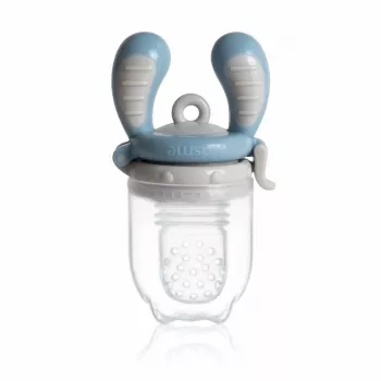Kidsme Food Feeder Medium Azure – Σιλικόνης βρεφικό οδοντογλυφίδα φρούτων & λαχανικών, 4m+