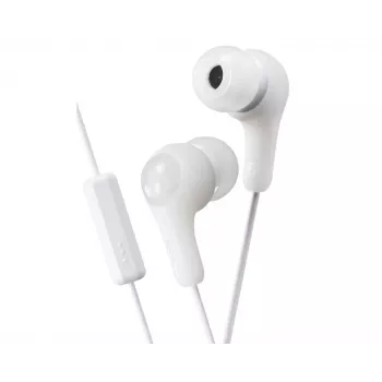 JVC Gumy Plus In-Ear Ακουστικά με μικρόφωνο, Λευκό