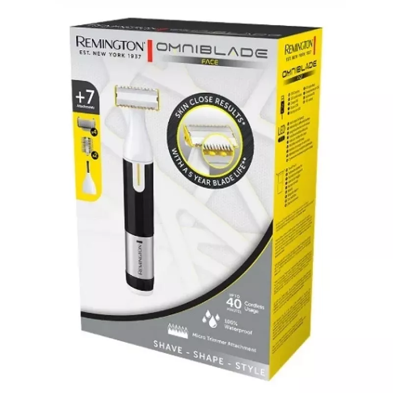 Remington Omniblade ασύρματο ξυραφάκι, ασημί/μαύρο