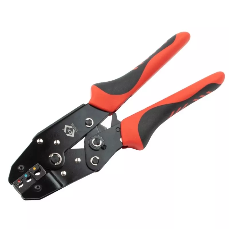 C.K Tools T3682A πένσα πρέσας για μονωμένους συνδετήρες καλωδίων 0,5-6 mm²
