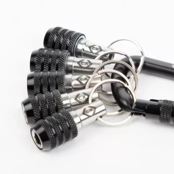 C.K Tools T4575 Θήκη Αξεσουάρ με Καραμπίνερ, Σετ 5 τεμ.