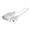 CUC Exertis Connect 573722 Καλώδιο Επέκτασης Εσωτερικού Χώρου, 1 Πρίζα AC, 1,8 m, Λευκό