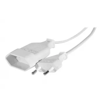 CUC Exertis Connect 573722 Καλώδιο Επέκτασης Εσωτερικού Χώρου, 1 Πρίζα AC, 1,8 m, Λευκό