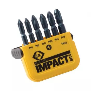 C.K Tools T4512 Σετ 6 τεμ. Μυτών Κατσαβιδιού Phillips Torsion Control