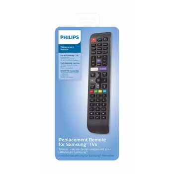 PHILIPS SRP4010/10 Καθολικό Τηλεχειριστήριο – 8-in-1 Υπέρυθρο, Λειτουργία Εκμάθησης, Μαύρο
