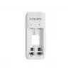 Philips SCB2070NB/00 Φορτιστής Μπαταριών με 2x AA 700 mAh Μπαταρίες