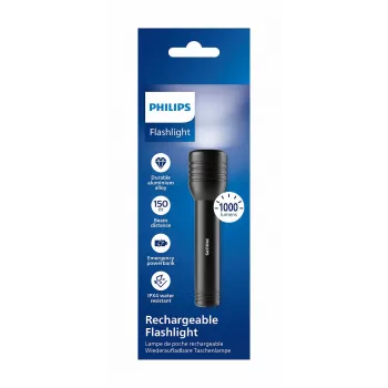 Philips SFL7005R/10 Φακός LED, Μαύρο