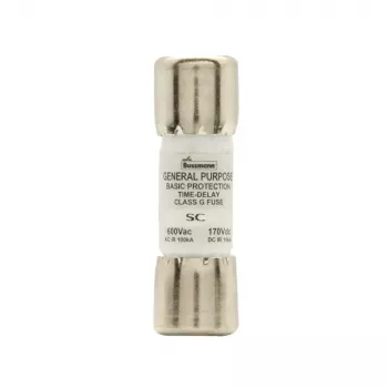 Eaton BK/SC-15 Bussmann Ασφάλεια SC κλάσης G 15 A 600 V AC 170 V DC ταχείας τήξης φυσιγγίου