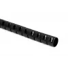 HellermannTyton HWPAV025-PA6V0-BK (25) Αυλακωτός σωλήνας, πολυαμίδιο 6, Μαύρο, 25 m 161-63401