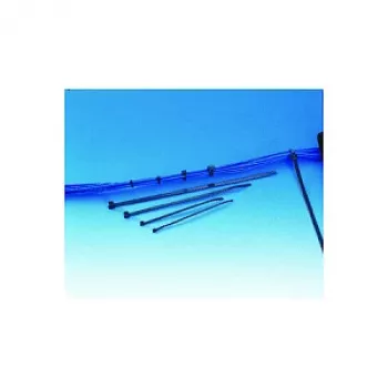 HellermannTyton T 30 L-W Μαύρο δεματικό καλωδίων 198 x 3,5 mm (συσκευασία 100 τεμ.)