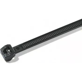 HellermannTyton T50MOS-HS-BK-C1 Δεματικά καλωδίων, 245 mm x 4,6 mm, Μαύρο, 100 τεμ.