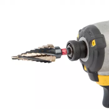 C.K T3016 4-20 Τρυπάνι βαθμίδων HSSE-Co 4-20 mm, 9 βαθμίδες, υποδοχή εξαγώνου 1/4 inch