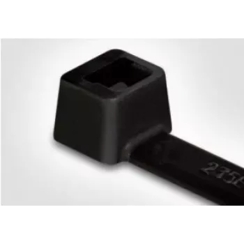 HellermannTyton T50R Μαύρο δεματικό καλώδιων 200mm x 4,6mm, συσκευασία 100 τεμ. (138-00041)