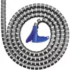HellermannTyton Helawrap HWPP λευκός σπιράλ σωλήνας 25m 161-64504