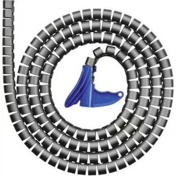 HellermannTyton Helawrap HWPP λευκός σπιράλ σωλήνας 25m 161-64504