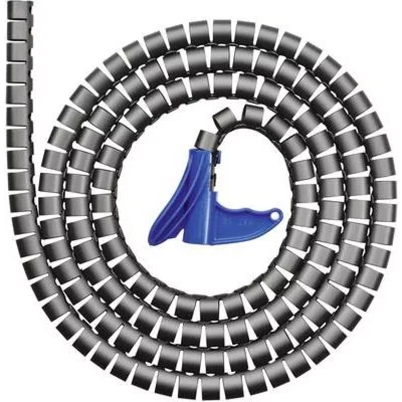 HellermannTyton Helawrap HWPP λευκός σπιράλ σωλήνας 25m 161-64504