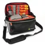 C.K Tools MA2641 Βαλίτσα εργαλείων δοκιμών Plus, 600D πολυεστέρας, 300 x 220 x 100 mm, Μαύρο/Μπλε