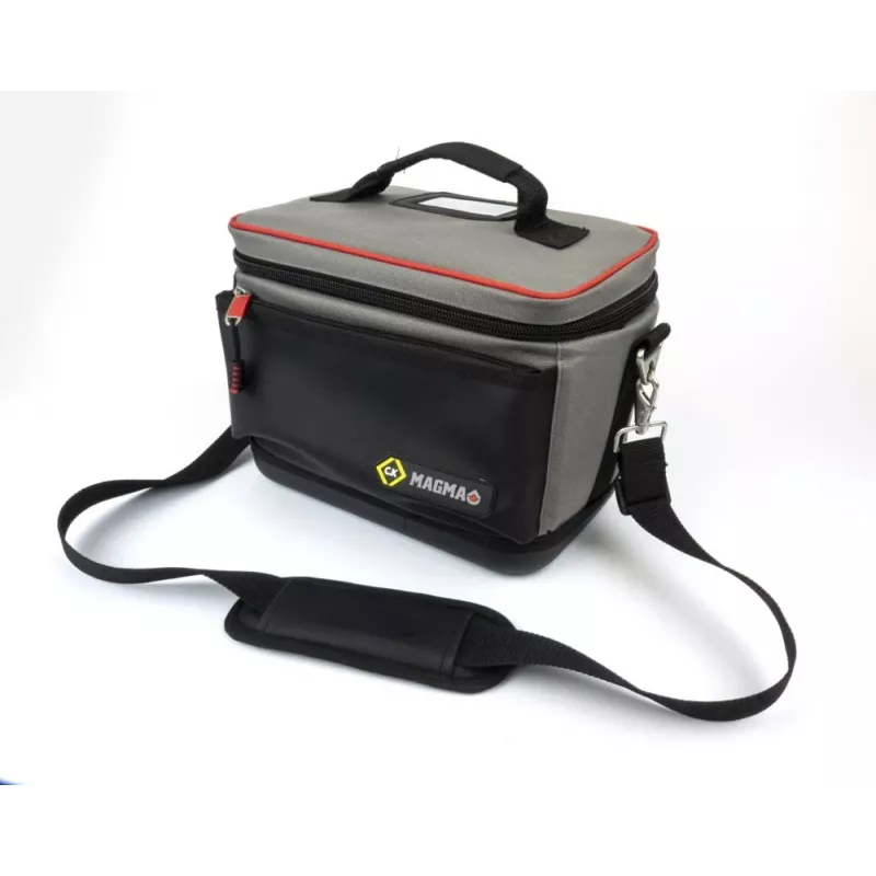 C.K Tools MA2641 Βαλίτσα εργαλείων δοκιμών Plus, 600D πολυεστέρας, 300 x 220 x 100 mm, Μαύρο/Μπλε