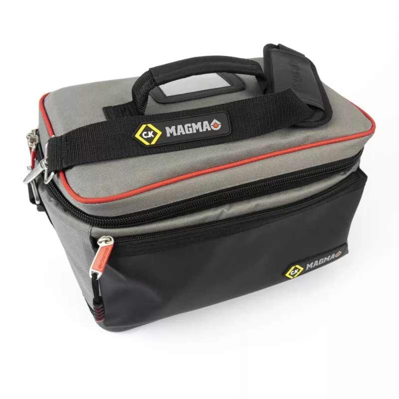 C.K Tools MA2641 Βαλίτσα εργαλείων δοκιμών Plus, 600D πολυεστέρας, 300 x 220 x 100 mm, Μαύρο/Μπλε