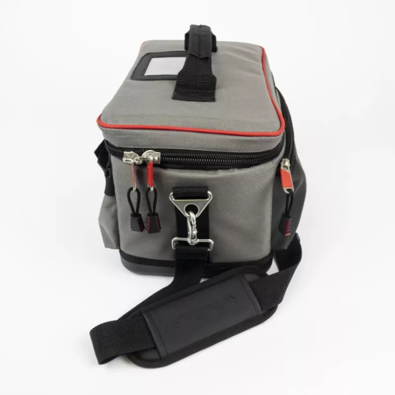 C.K Tools MA2641 Βαλίτσα εργαλείων δοκιμών Plus, 600D πολυεστέρας, 300 x 220 x 100 mm, Μαύρο/Μπλε